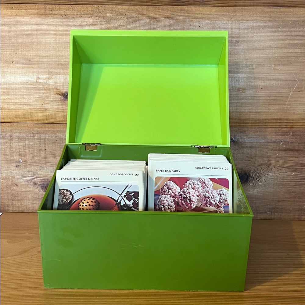 1992 Betty Crocker Recipe Card Library